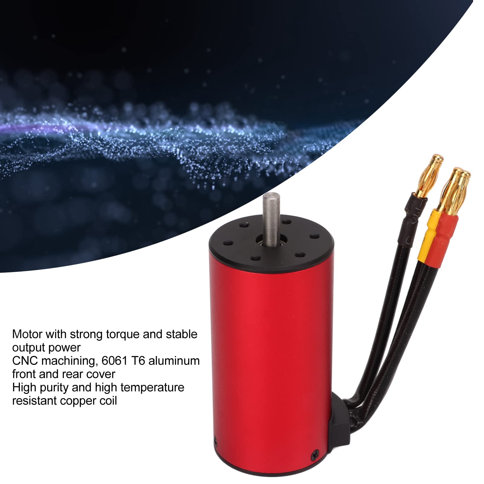 HERCHR S3670 2650KV Moteur sans Balais étanche Moteur sans Balais pour RC 1/8 Camion Voiture Bateau Dérive Pièces De Voiture De Course