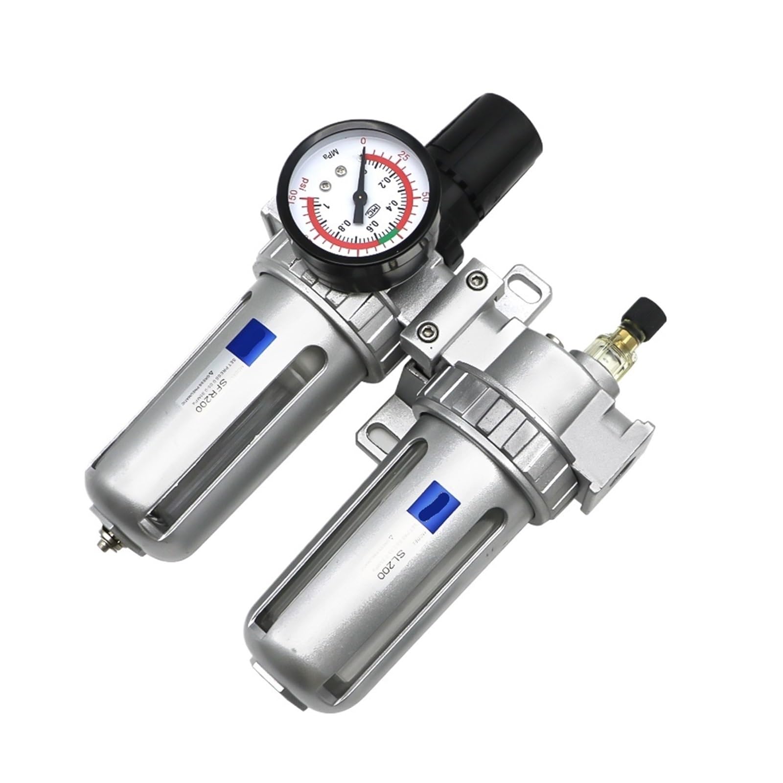 SFC-400 SFC-300 SFC-200 regulador de filtro de compresor de aire separador de aceite y agua válvula de regulación de presión hidrófoba drenaje automático (SFC-400 NOJOINT)