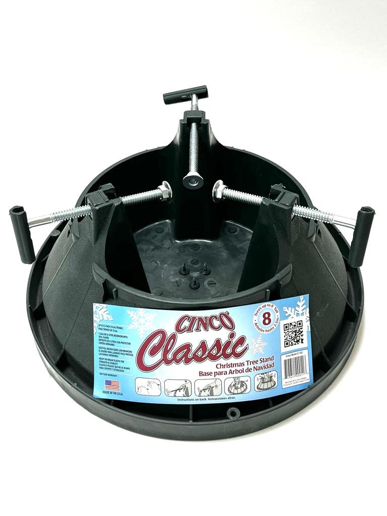 Christmas Tree Stand Cinco C-152 Classic For Real Trees up to 8 ft (2.44m) Tall