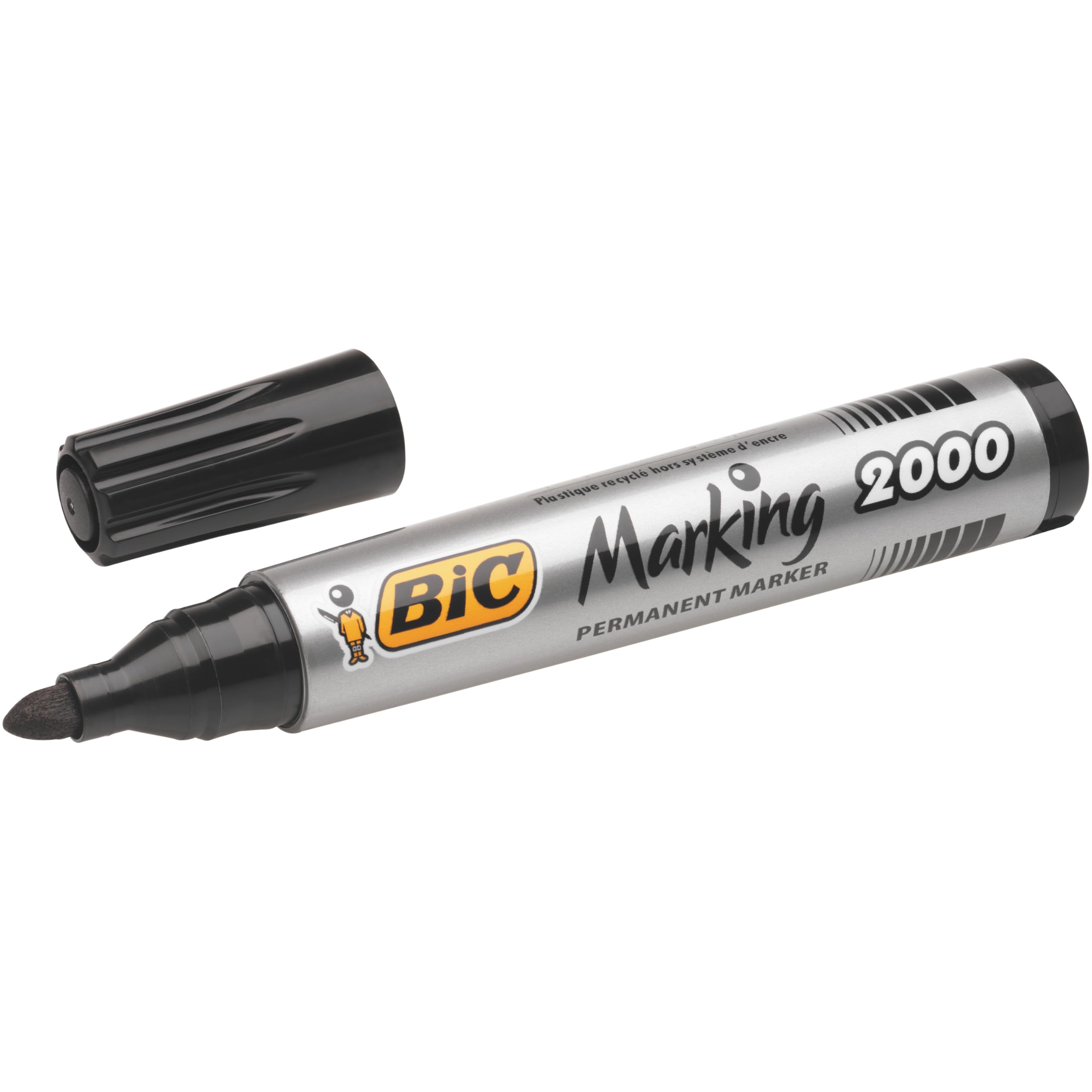 Bic Marking 2000 Ecolutions 8209153 Markery, Czarny, 12 szt.