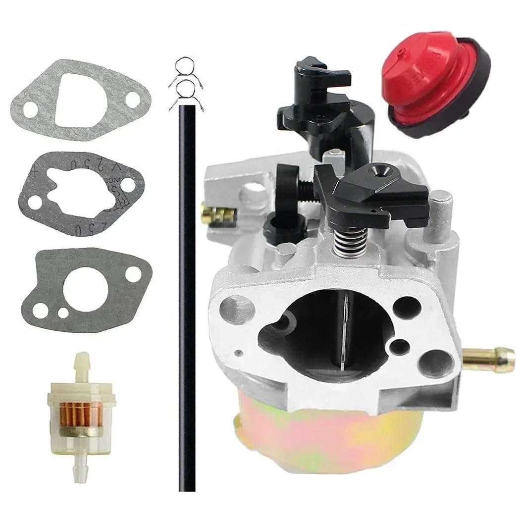 Kit de 9 juntas for bomba combustible y filtro carburador 951-10310, compatible con herramientas jardín 751-10310