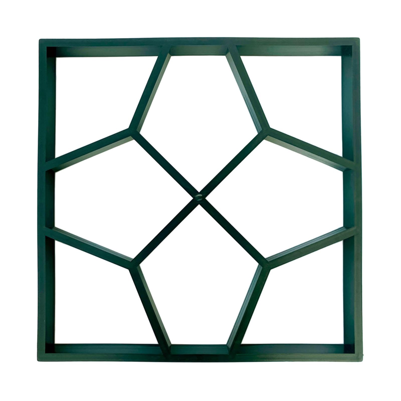 MYCENSE Walk Path Maker Stepping Stone Paver,Paving Pavement Concrete Molding for Garden, Style A