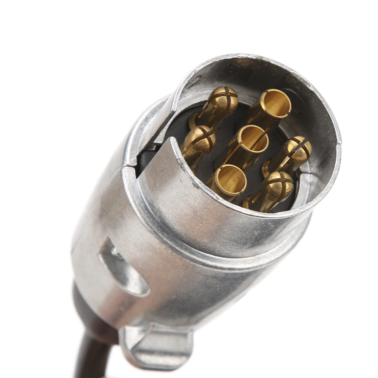 Cable de extensión para Enchufe de Remolque, 2 Metros, 7 Pines, Metal, estándar Europeo, Accesorio para Coche