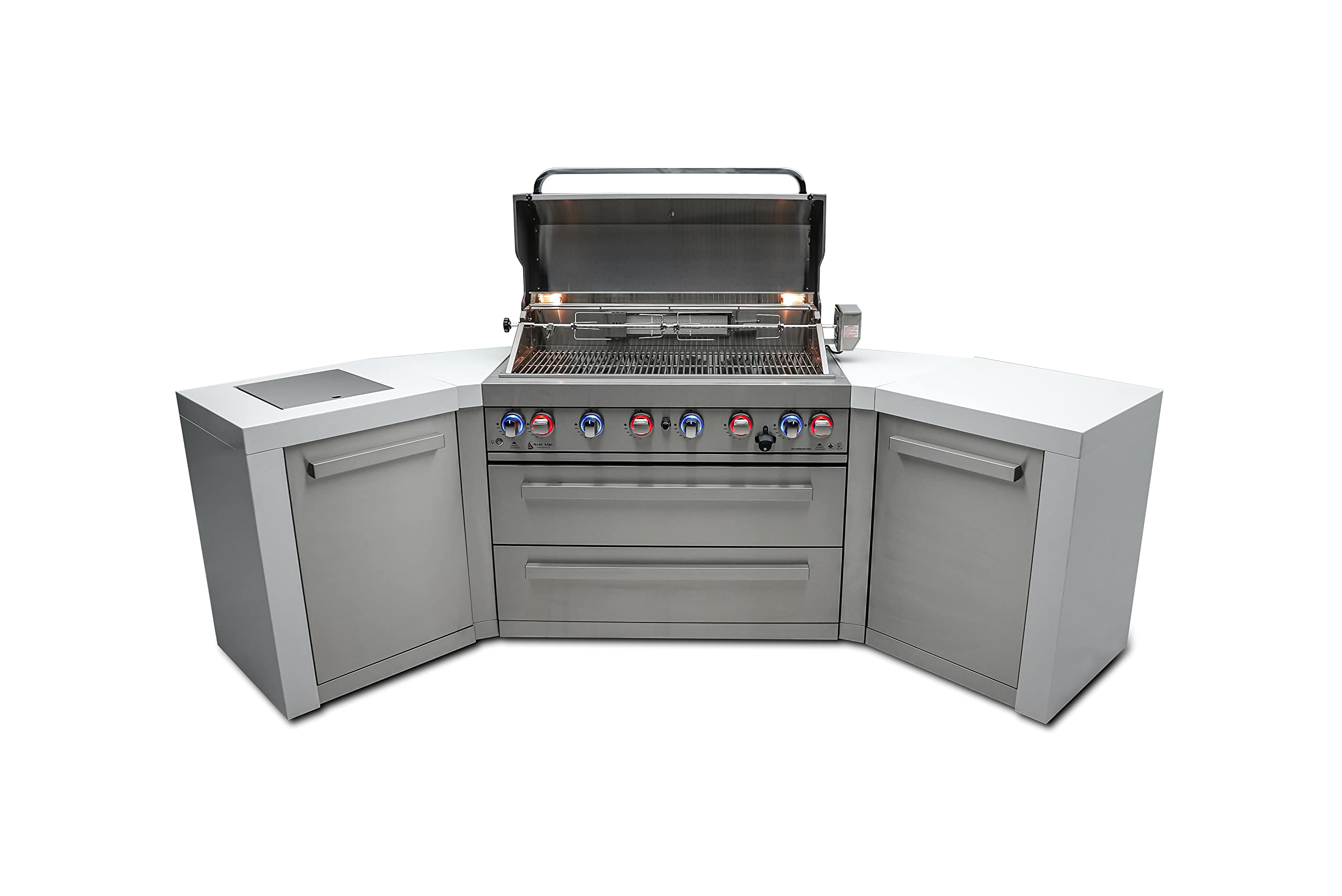 Amazon.com: Mont Alpi 44-Inch MAi805-D45 Deluxe 45 Degree 6-Burner