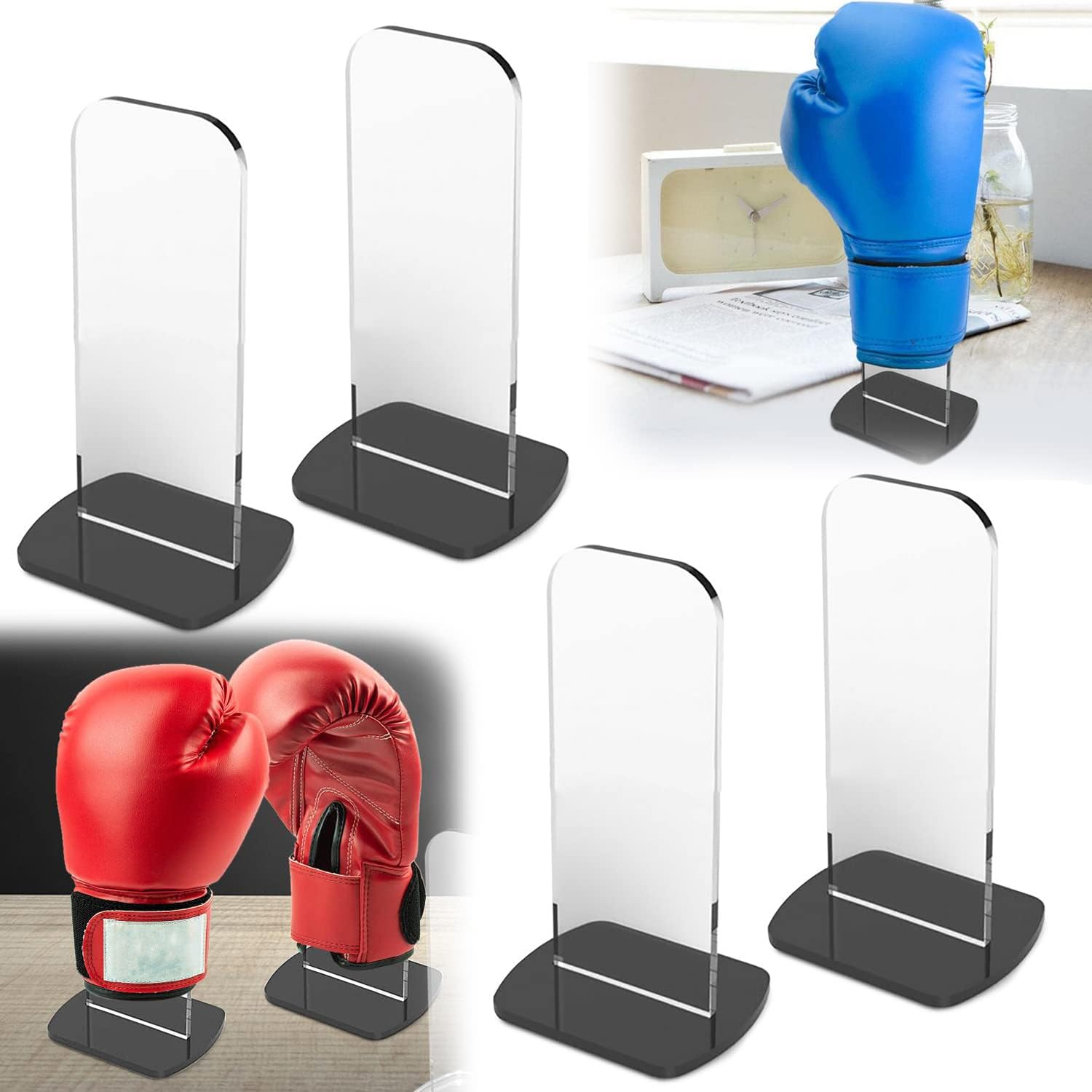 2 Pack Baseball Glove Display Stand, Boxing Glove Holder