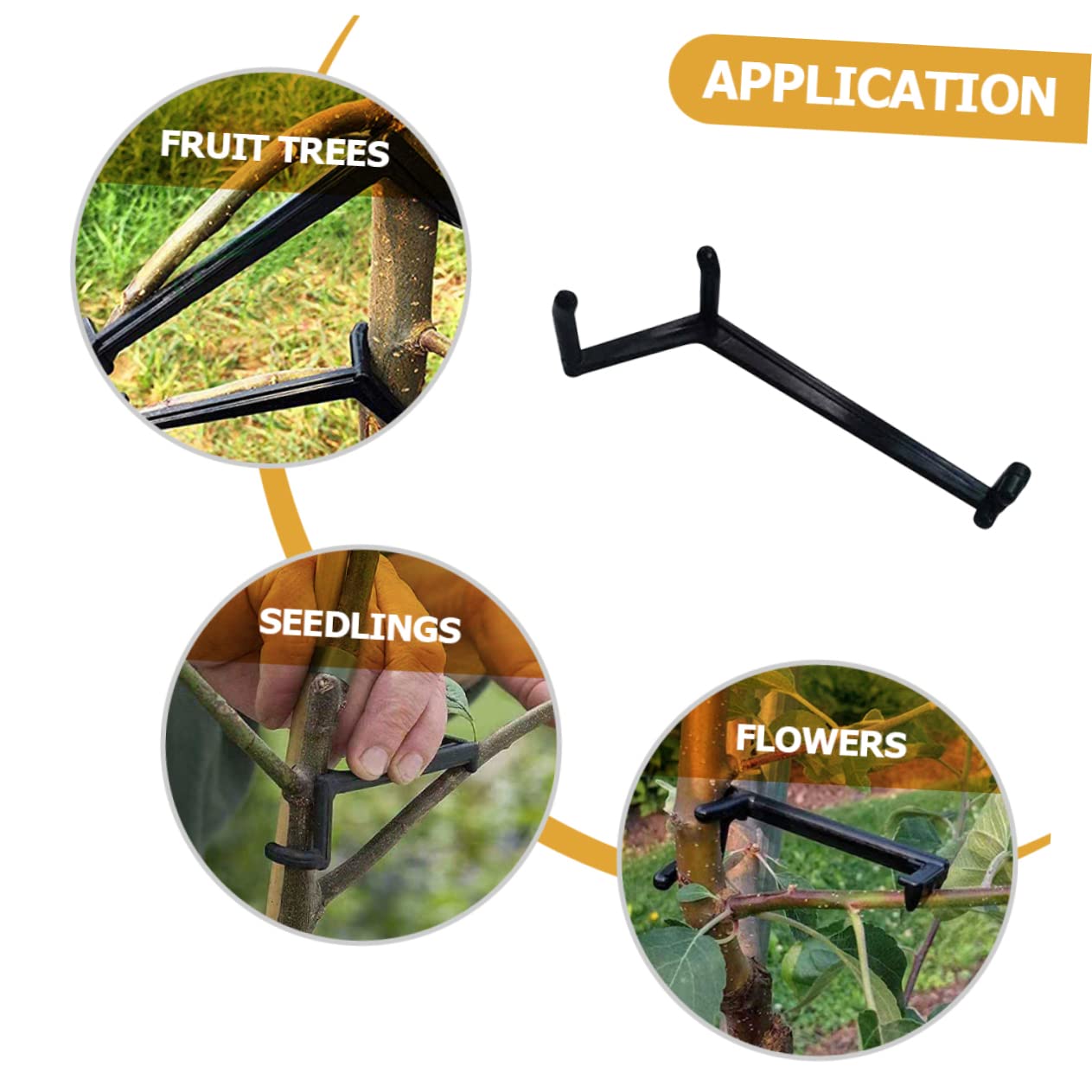 TOYANDONA 5 Sätze Teiliges Pflanzen Trainer Clips Verstellbare Zweig Klammern Für Pflanzen Hochwertige Pe Material Für Indoor Und Outdoor Nutzung Unterstützt Erhöht Die Blührate 10 Stück * 5