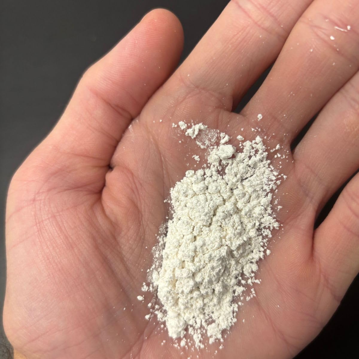 DIACLEANSHOP Pulver, Calciumcarbonat 5kg in Lebensmittelqualität - E170-100% natürlicher Ursprung - CaCO3-5000g - Kalk - Kreide - Kreidefarbe – Rasenkalk – Kalzium