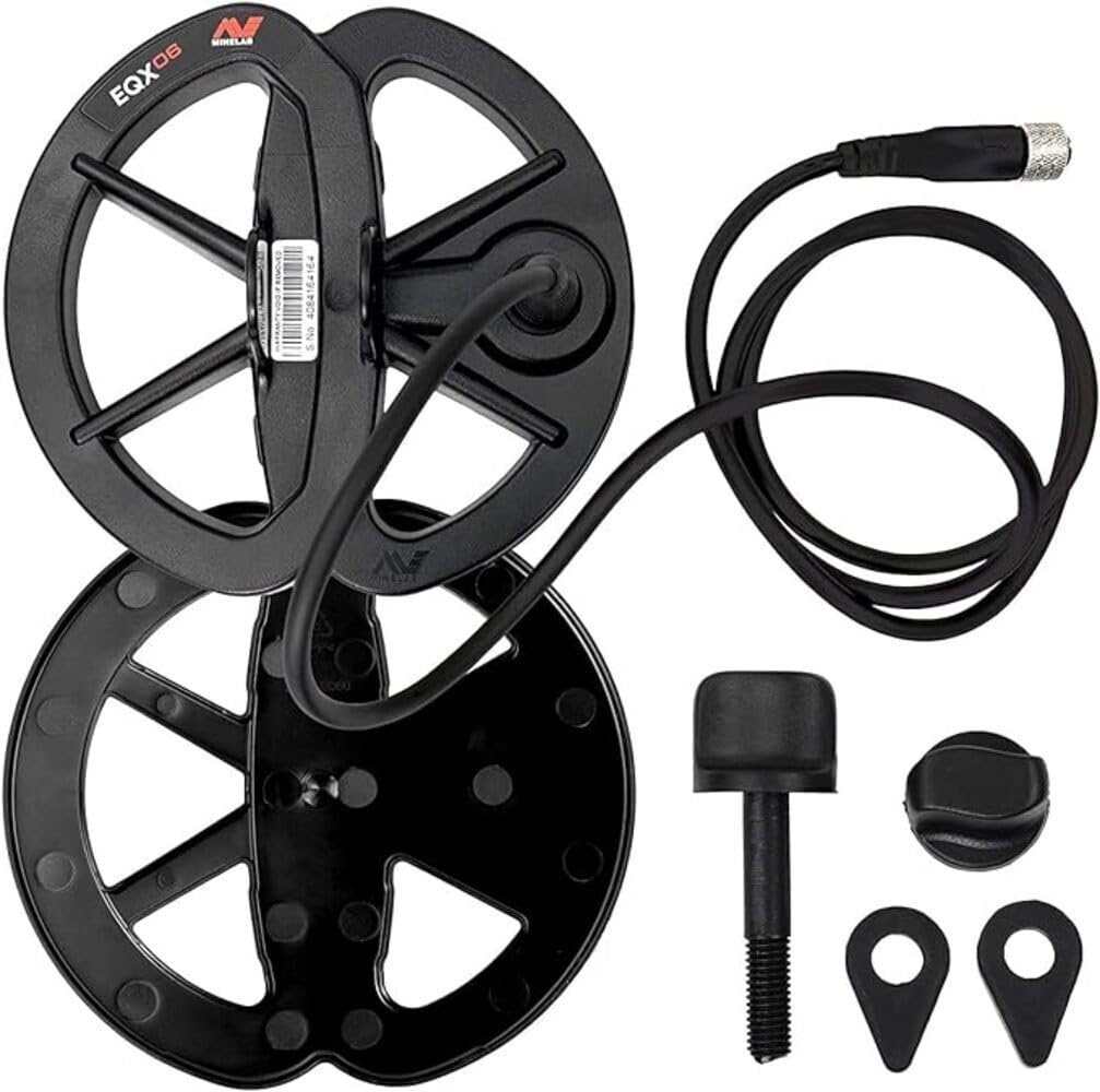 MinelabEquinox EQX 06 Double-D 6 inch Smart Coil with Skid Plate for Equinox Series Metal Detectors