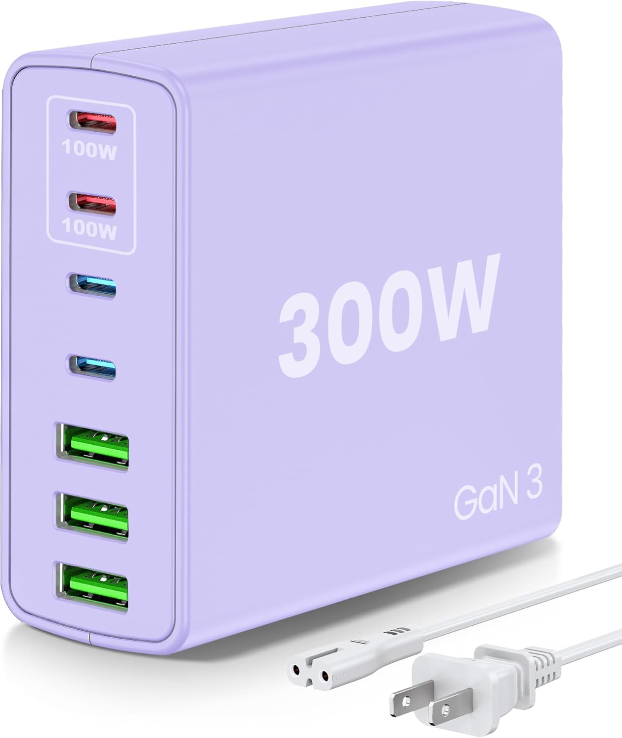 USB C 7-Port Charging Station Hub (300W) – Knild
