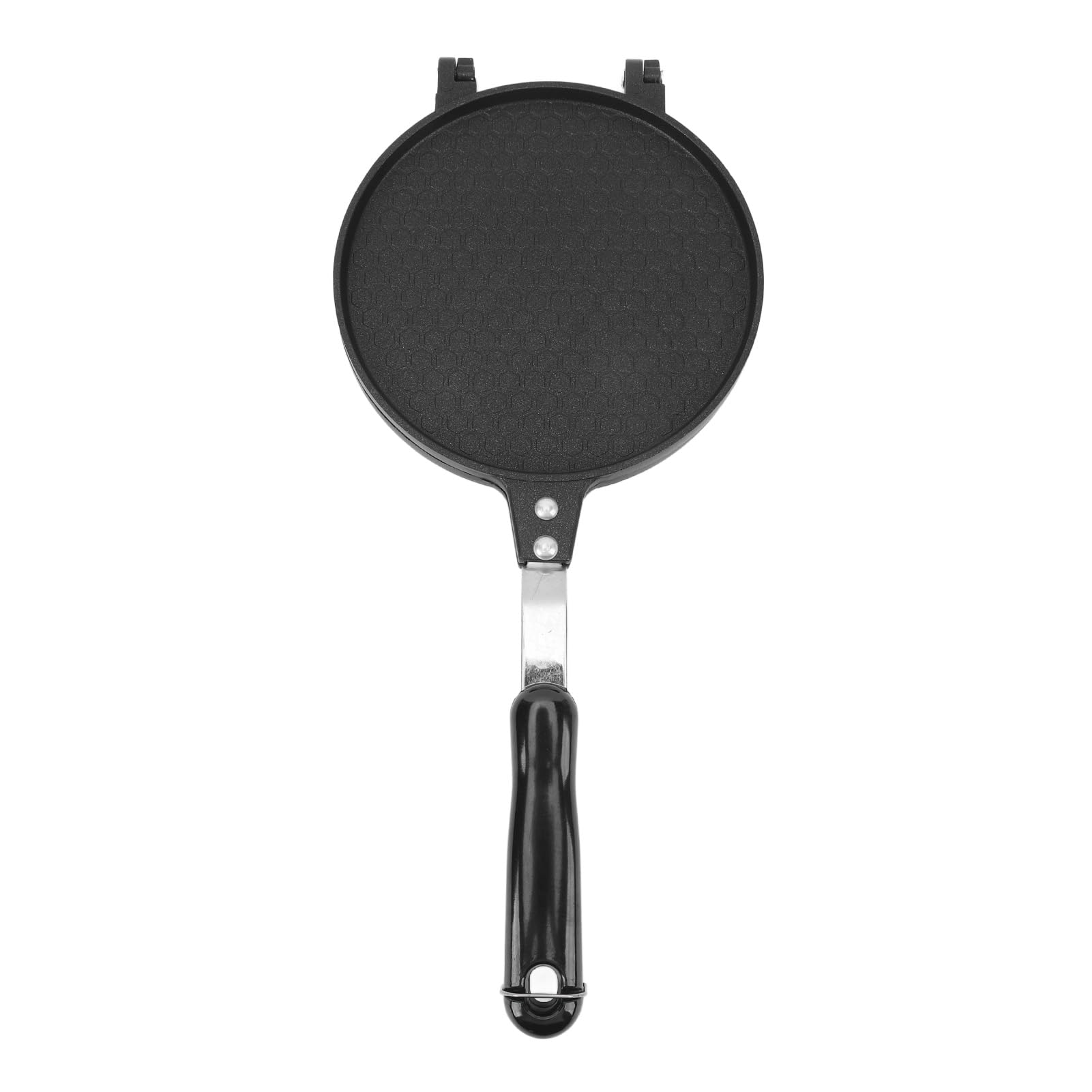 Máquina para Hacer Conos de Gofres, Máquina para Hacer Conos de Helado, Prensa para Rollos de Huevo, Prensa para Tortillas de Estufa de Aluminio a Prueba de Palos con,