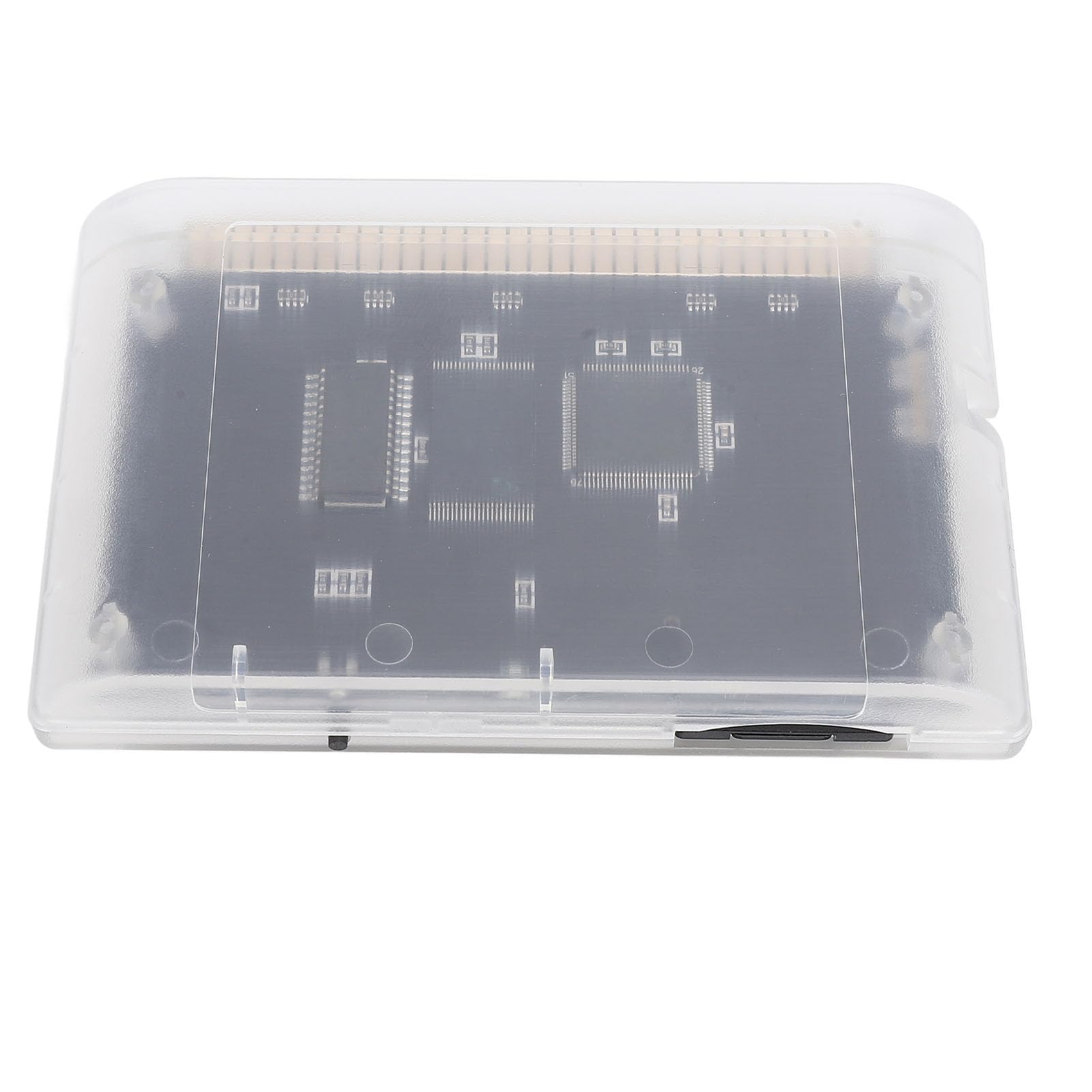 Videocasete de Juegos para Mega Drive V1 3000 en 1 Casete Transparente con Tarjeta de Memoria de 8GB, Soporte MD1 MD2 MD3 CD 32X Original, Hosts, para Genesis, Master System