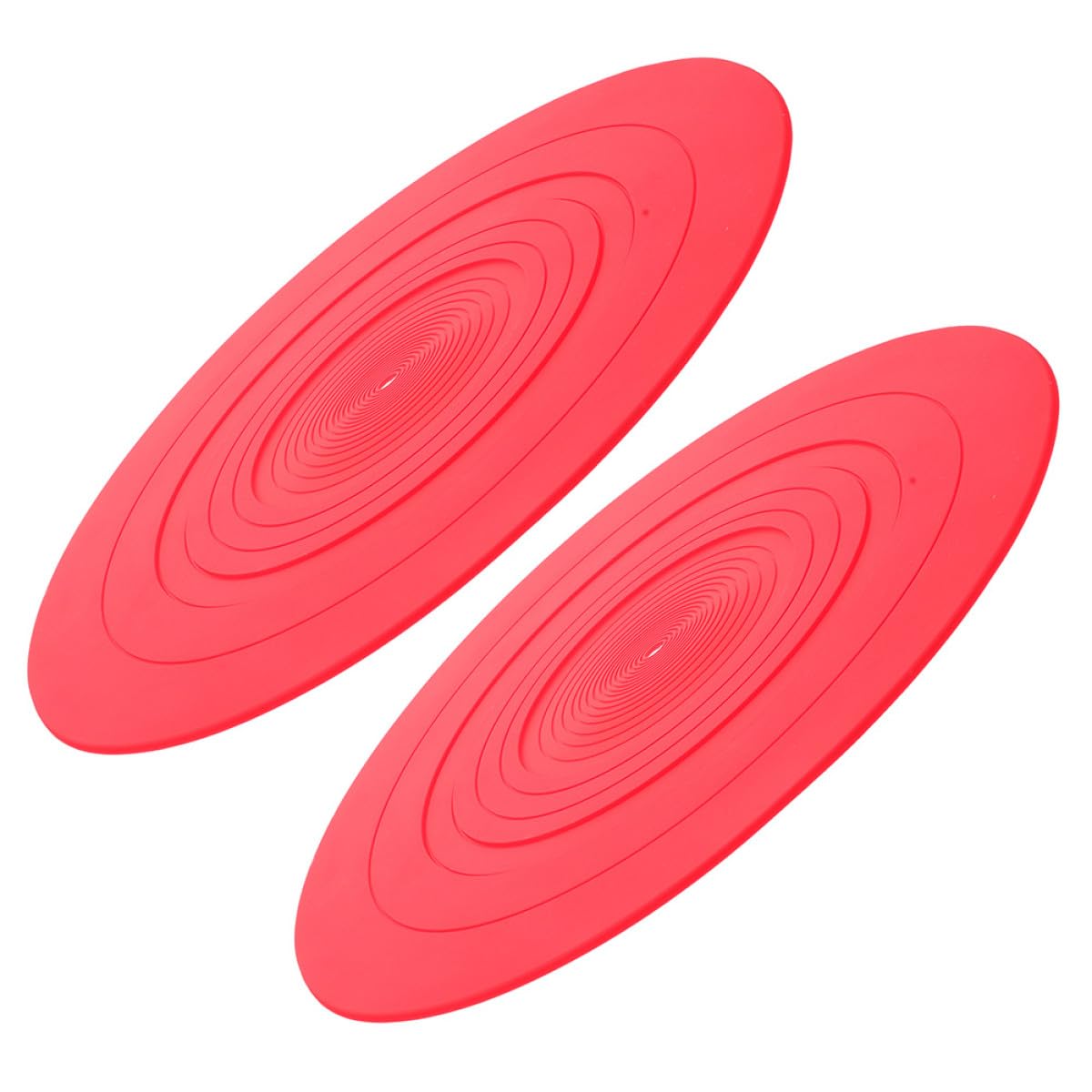 BESPORTBLE Tappetini in Silicone Antistatici Set 2 Pezzi per Giradischi Accessori per Dj Protezione Delicata e Stabile per Dischi in Vinile