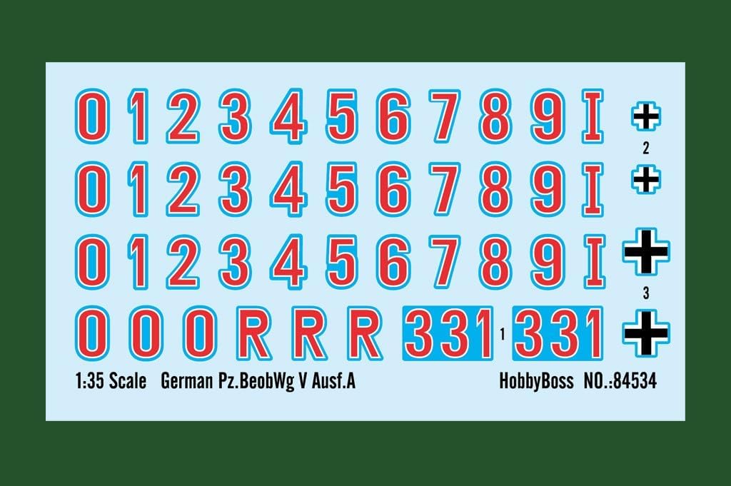 Hobbyboss HBB84534 Plastic Model kit, Various