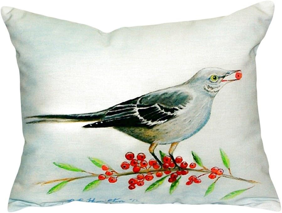 Betsy Drake NC277 Throw Pillow, 16 inches x 20 inches, Multi