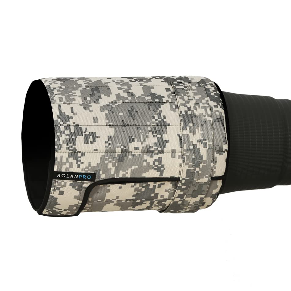 Rolanpro Parasol Plegable para Objetivo de teleobjetivo para Canon, Nikon, Sony, Sigma, Tamron, 500 mm, f/4 SLR (M)-#UCP Impermeable