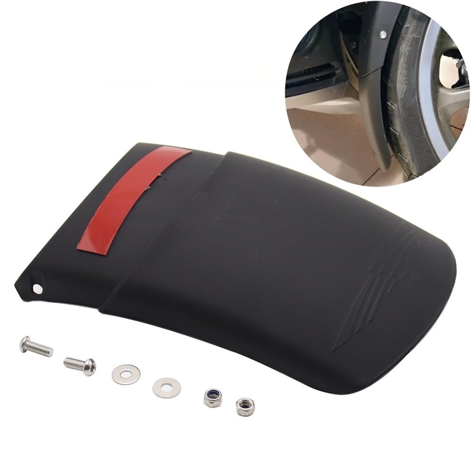 Parafango moto Parafanghi per moto, estensione parafango anteriore, paraspruzzi, allungabile per Goldwing GL 1800 GL1800 2018-2023