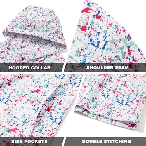 Image of M MAELREG Hoodies for Men Golf Fleece Hooded Sweatshirts Dry Fit Athletic Lightweight Casual Midlayer Mens Hoodies Pullover
