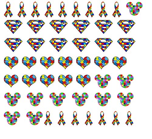 Autism Collection (Autism Nail Art Decal C1)