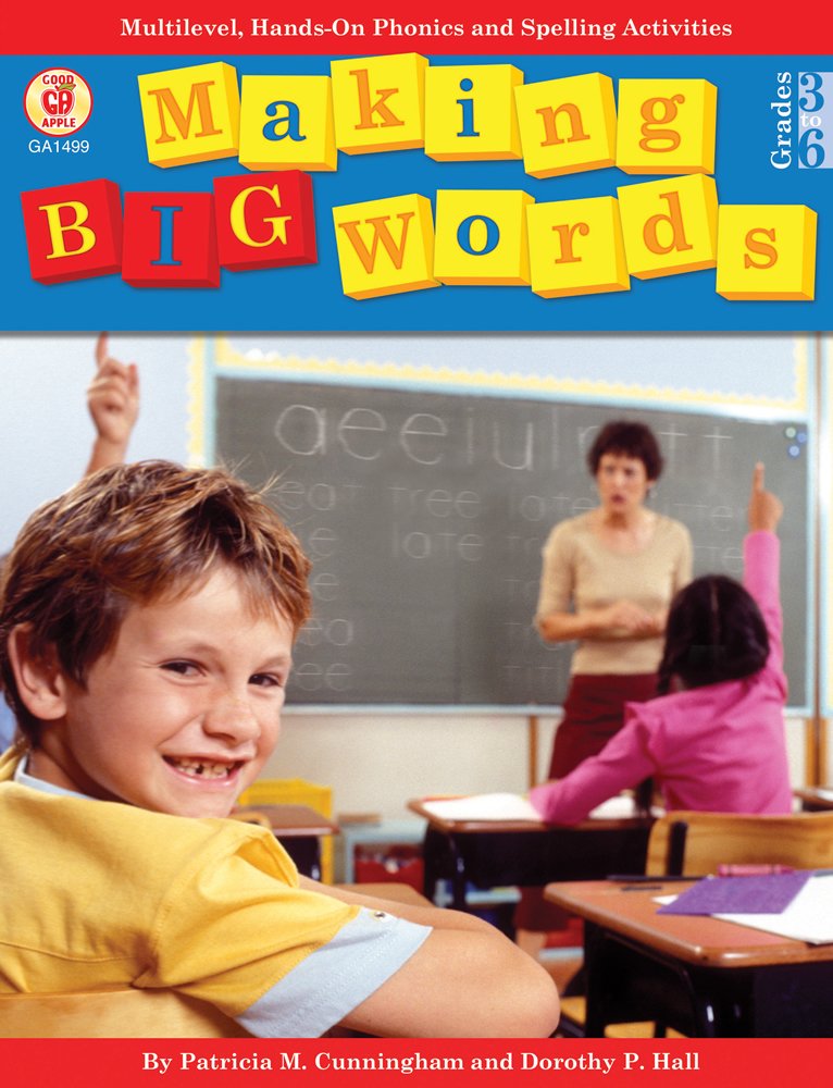Making Big Words Multilevel, HandsOn Spelling and Phonics Activities (A Good Apple