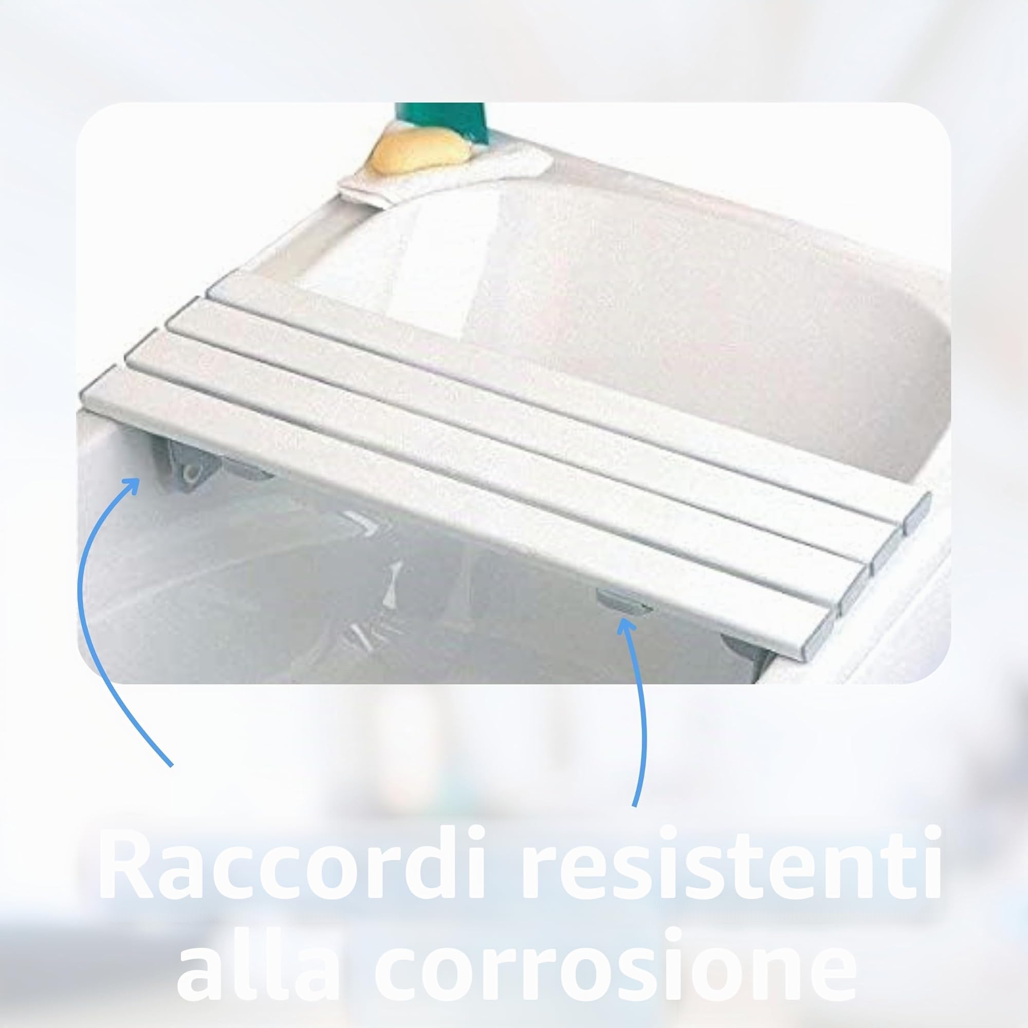 Homecraft - Asse sedile per vasca da bagno, modello Savanah, 66 cm, bianco
