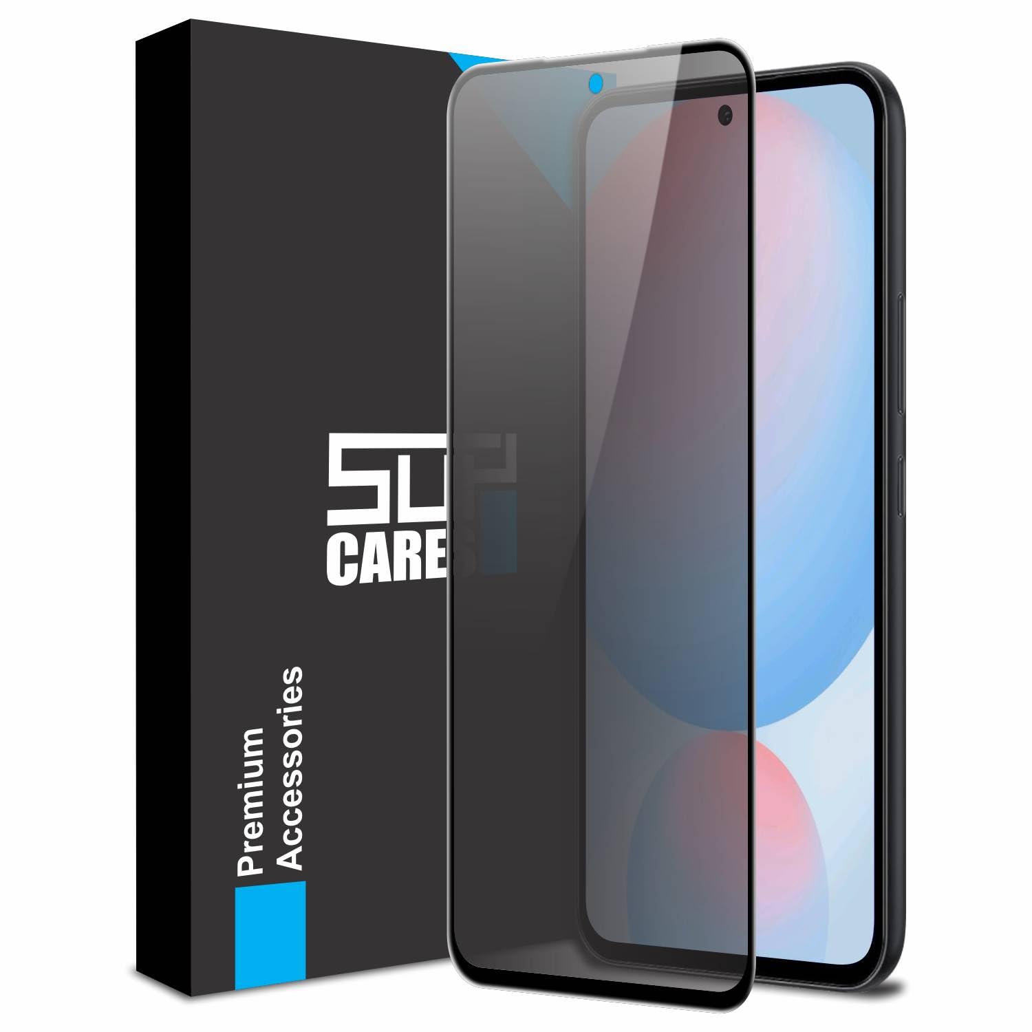SupCares Tempered Glass for Samsung Galaxy S22 and Galaxy S23 (6.1 Inch) With Installation Kit | 9H Edge to Edge Screen Protector | Black — Amazon image 15
