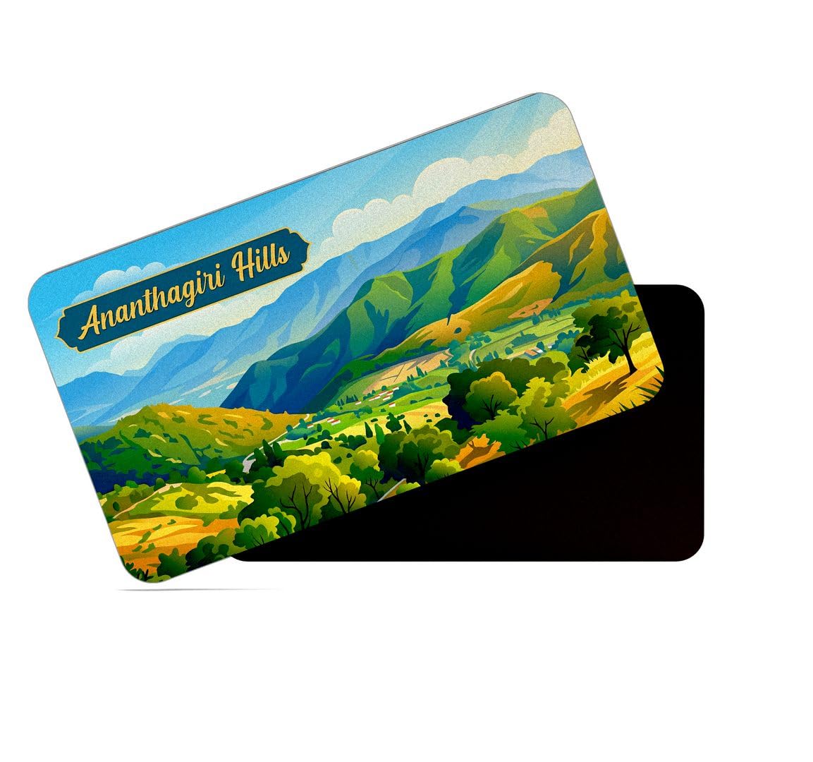 dhcrafts Rectangular Rubber Fridge Magnet/Magnetic Card Mult -27