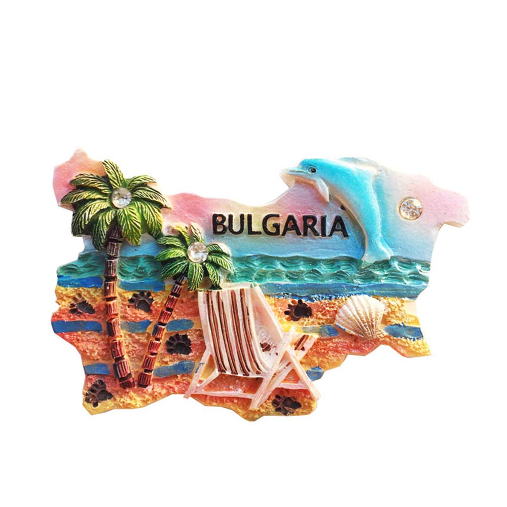 Sofia Bulgarije Koelkast Magneet Wereld Stad Hars 3D Sterke Souvenir Toeristische Gift Chinese Magneet Hand Made Craft Creatieve Huis en Keuken Decoratie Magnetische Sticker (Bulgarije