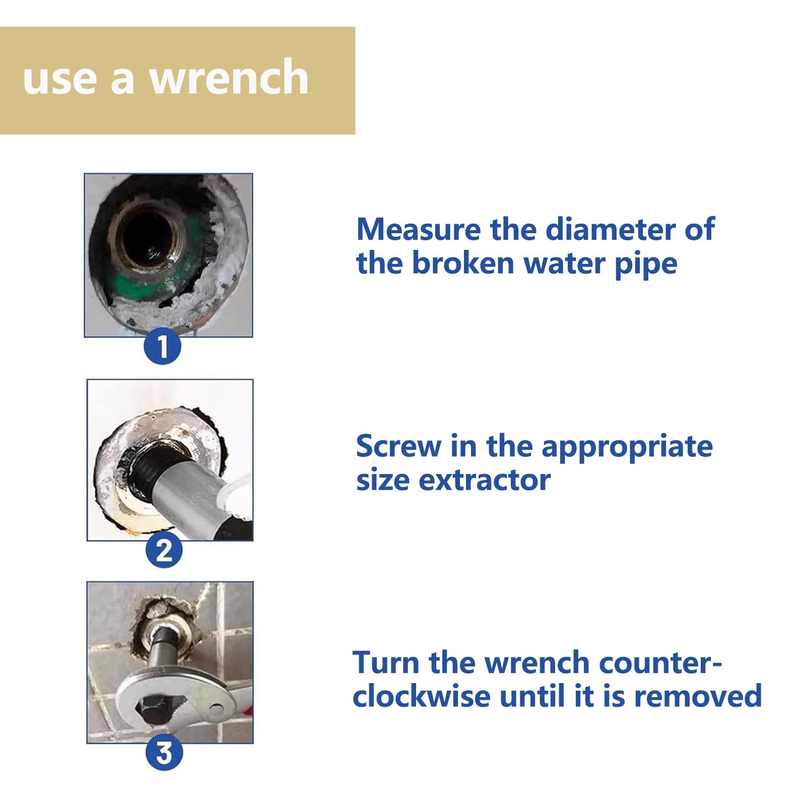 5 Piece Screw Extractor Set, Professional Left Extractor Set, Screw Extractor for Removing Damaged, Rusty, Fixed or Broken Screws