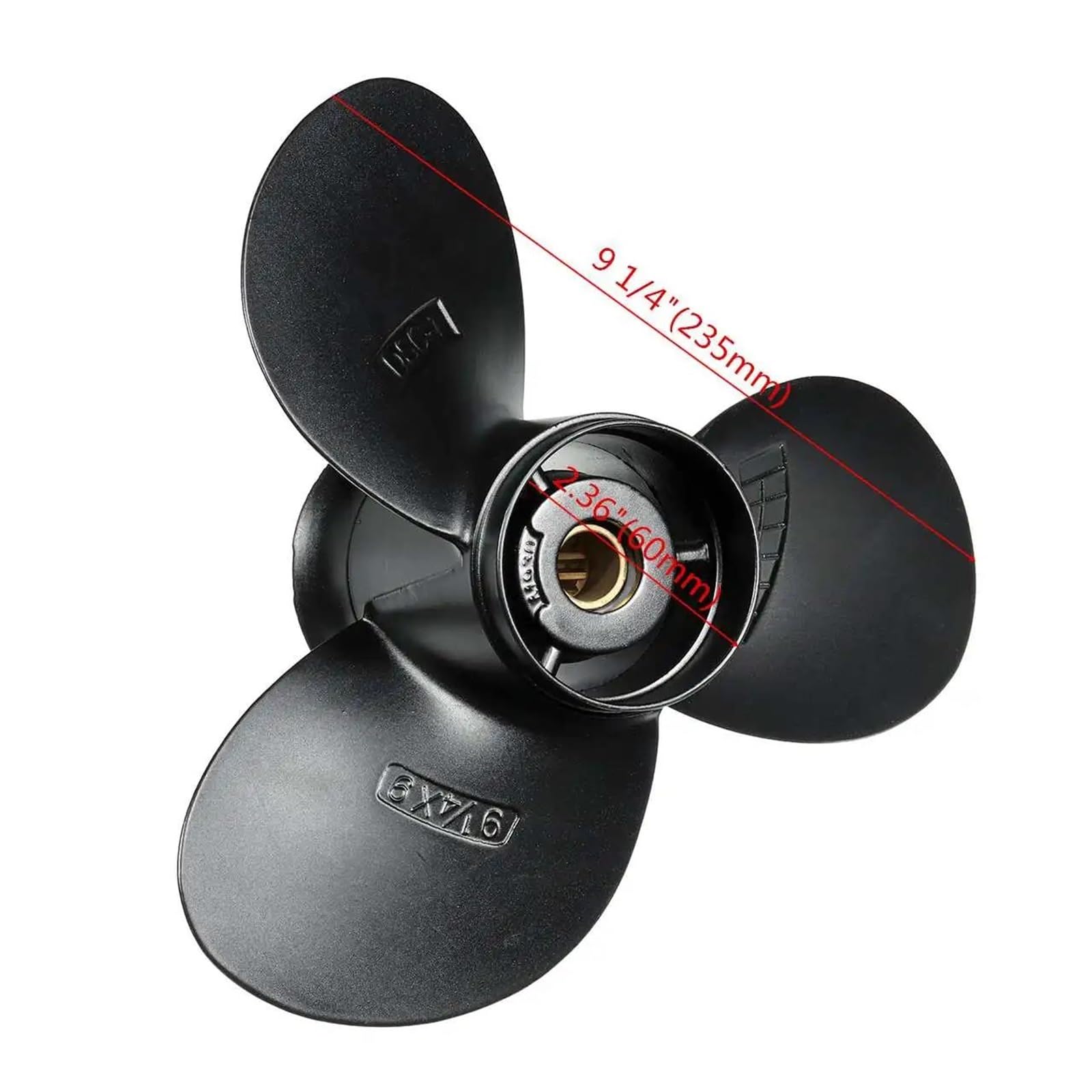 Elica di Ricambio Fuoribordo per Suzuki 8-20 CV