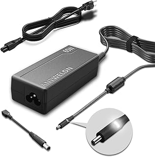 ANTWELON 65W 45W Laptop Charger AC Adapter for Dell Inspirion 15-5000 15-3000 15-7000 17 13-5000 13-7000 11-3000 14-5000 17-7000 17-3000 17-5000 Latitude 3520 3420 3500 XPS 13 19.5V 3.34A Power Supply