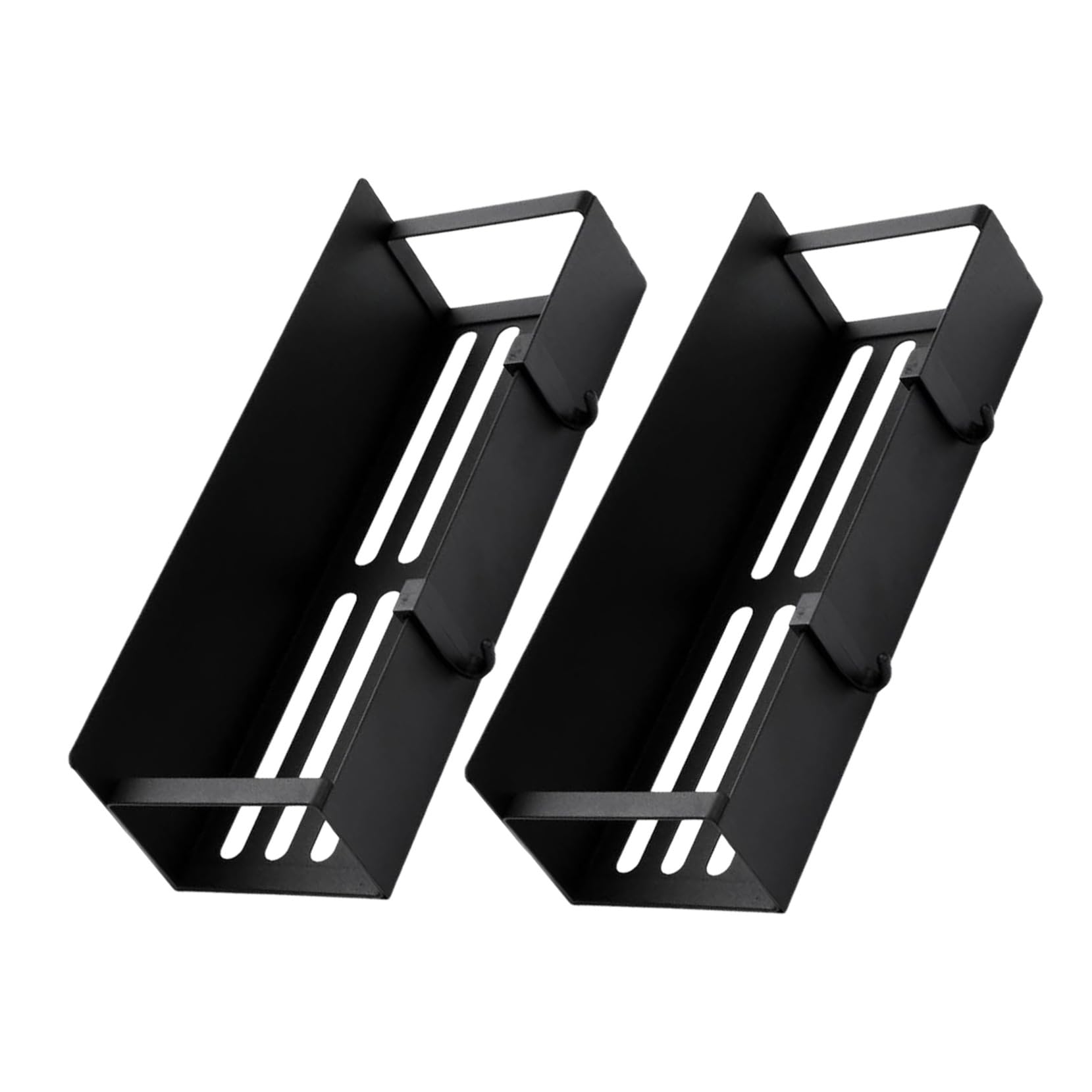 2 Piezas Estante Magnético para Refrigerador Soporte de Especias y Condimentos Organizador de Acero Carbono para Puerta Lateral Diseño Ahorro Espacio Fácil Limpieza y Resistente
