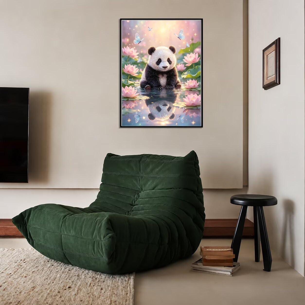 5D Diamond Painting Kit Completo Panda Pittura Diamante DIY 60x80-1324