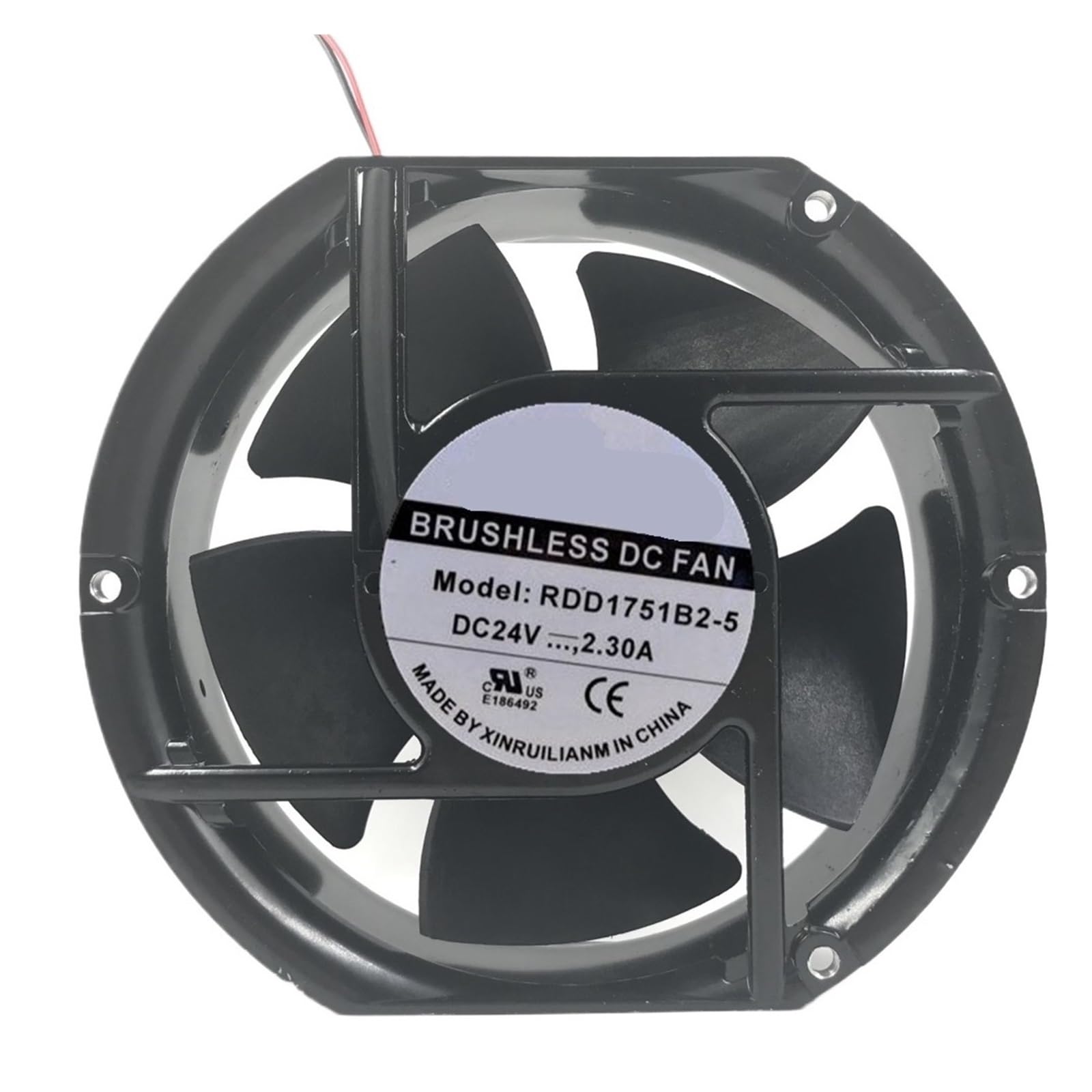 ZBWZXBDJ Fan RDD1751B2-5 DC24V 2.3A 17251 17CM 2 wire
