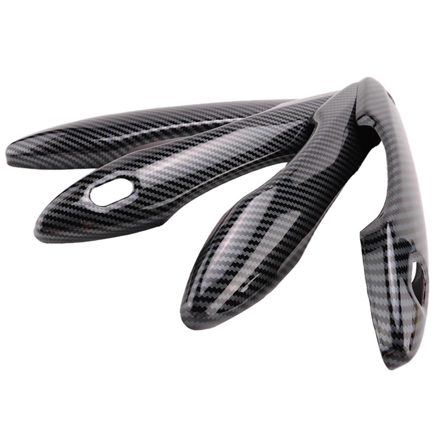 Mneueq One Color Hatchback Carbon Fiber Side Smart Exterior Door Handle Cover Protective For 2019-2023 For Corolla Handle Protective