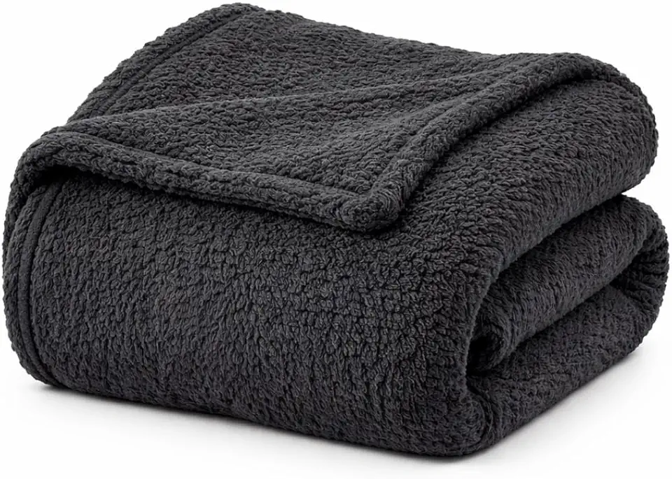 Camesa Cobertor Manta Microfibra Casal, Lisa 100% Poliéster, 1,80 x 2,00 m, Toque Aveludado, Antialérgico, Chumbo