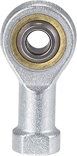 uxcell SI6TK PHSA6 Spherical Rod End Bearing 6mm Bore Self-Lubricated Joint Bearing M6x1.0 Right Hand Female Thread Connector
