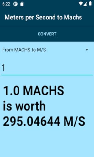 Meters/Second to Machs (SI Standard) Conversion Calculator