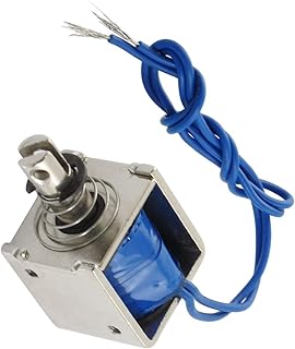 Aexit 0.15Kg Holding Electromechanical Products Force DC 24V 1A Open Frame Push Type Solenoids Solenoid Electromagnet