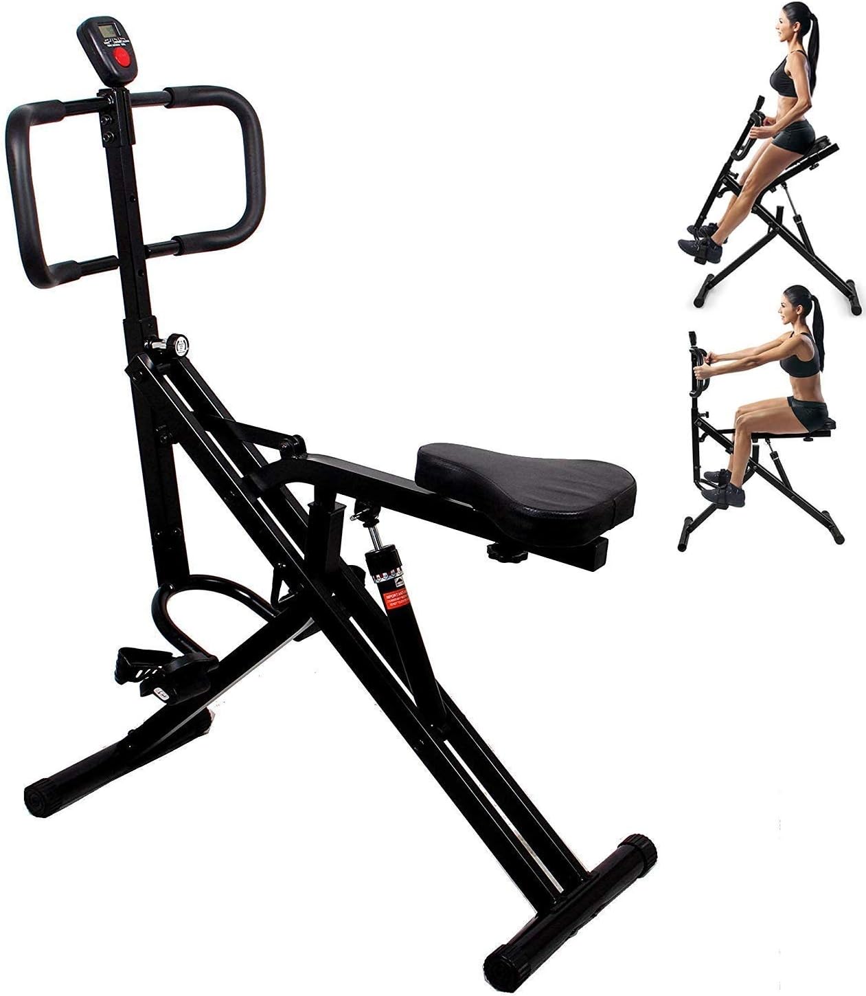 Power Rider AB Crunch Workout Fitness Exercise Muscle and Cardio Trainer