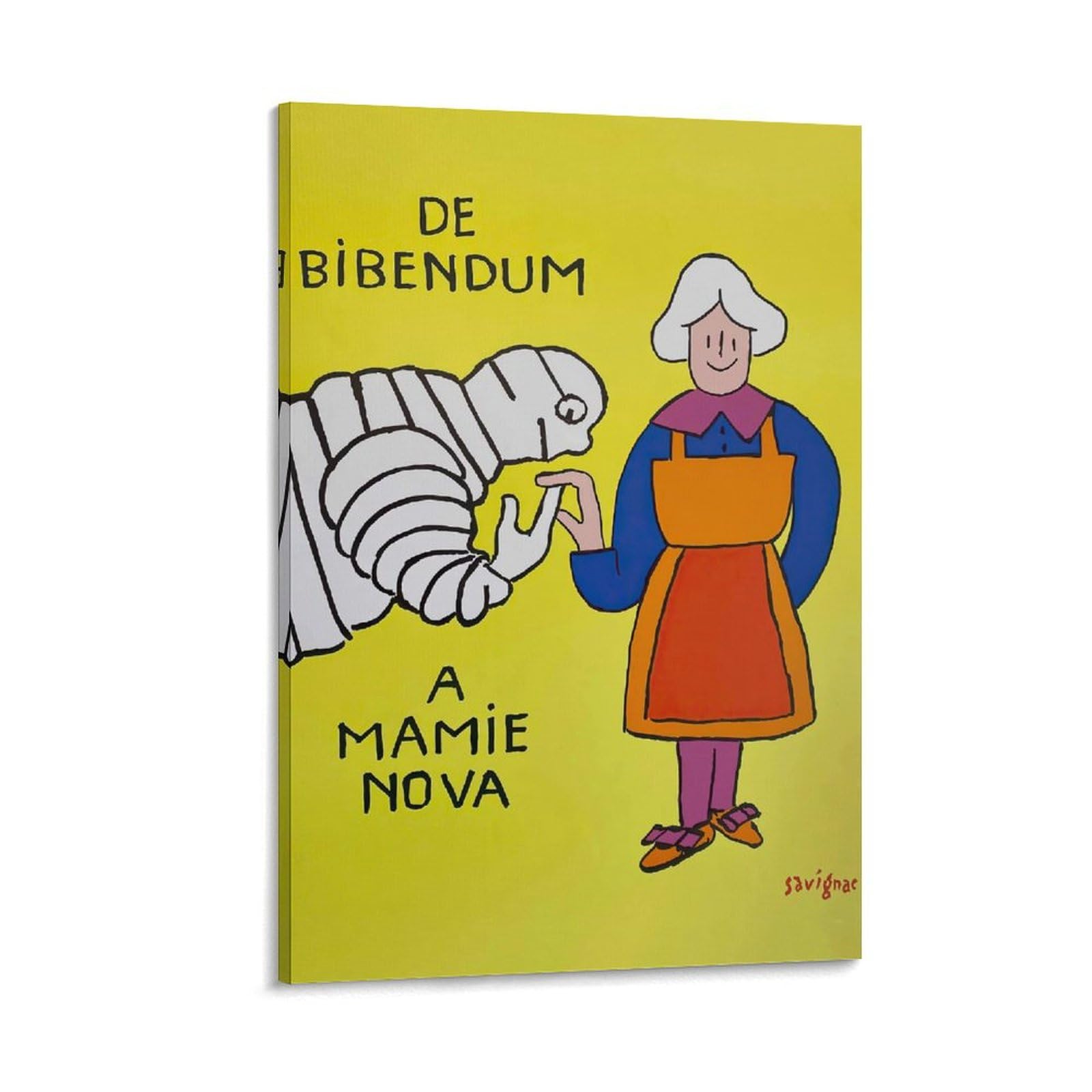 Savinac  額入りポスター 1980's Raymond Savignac 額入りポスター - アンティーク、ビンテージ