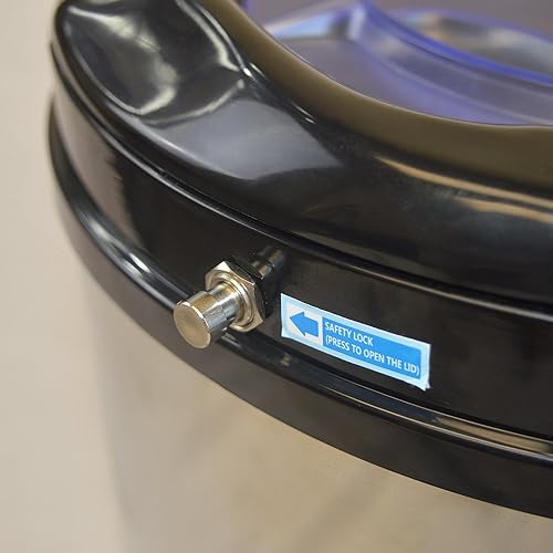 Miniatura 3 de Panda 3200rpm Secador portable de centrifugado de acero inoxidable., Blanco