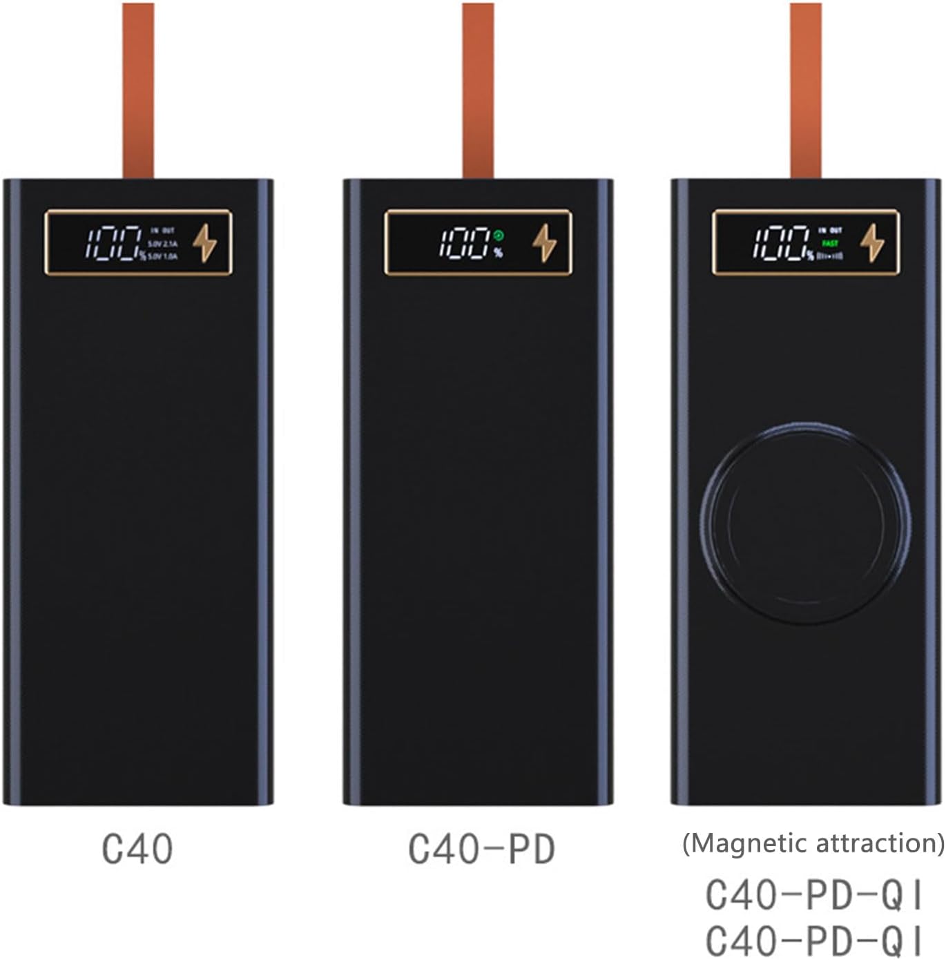 Portable 40x18650 Battery Storage Box Power Case Box with Quick Charging and MultiProtection Features