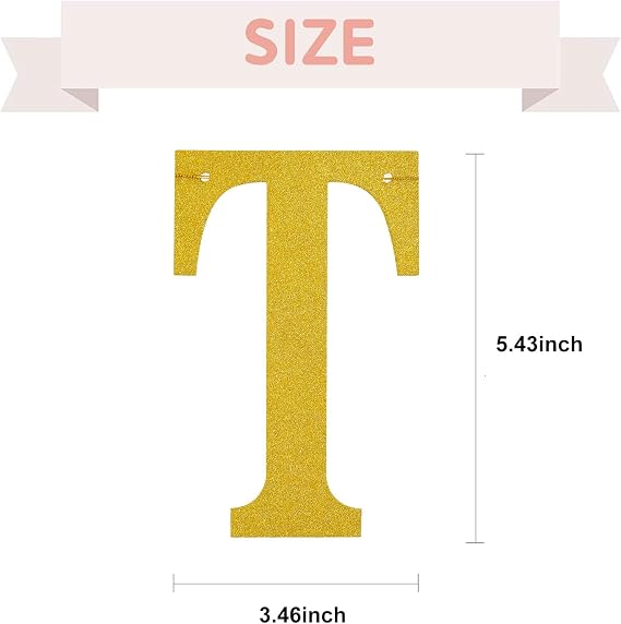 Happy Mother's Day Decorations Banner - NO DIY - Gold Glitter Mothers Day Party Supplies Decorations Backdrop for Mom Photo Props Photography