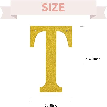 Happy Mother's Day Decorations Banner - NO DIY - Gold Glitter Mothers Day Party Supplies Decorations Backdrop for Mom Photo Props Photography