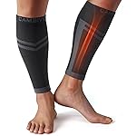 CAMBIVO Calf Compression Sleeve Men & Women- Shin Splint Brace Support for Legs Pain Relief, Varicose Vein Treatment