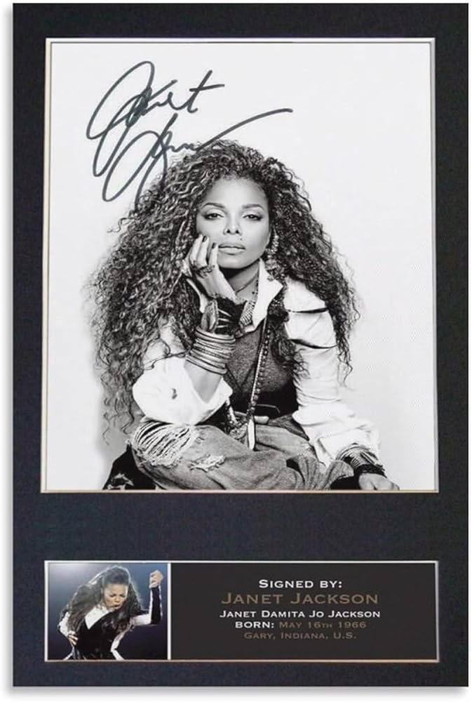 90s vintage poster「Janet Jackson」 90s vintage poster「Janet Jackson」 Janet Jackson Original 1990