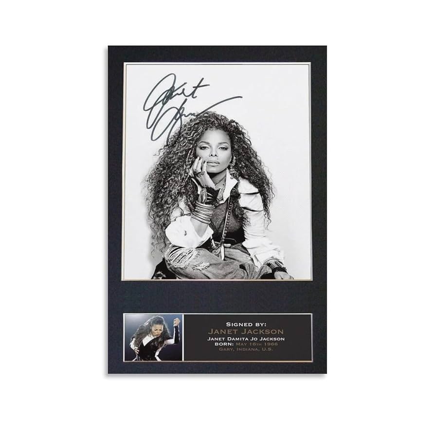 Amazon.com: IVNE HY5V Janet Jackson 3 Canvas Poster Wall