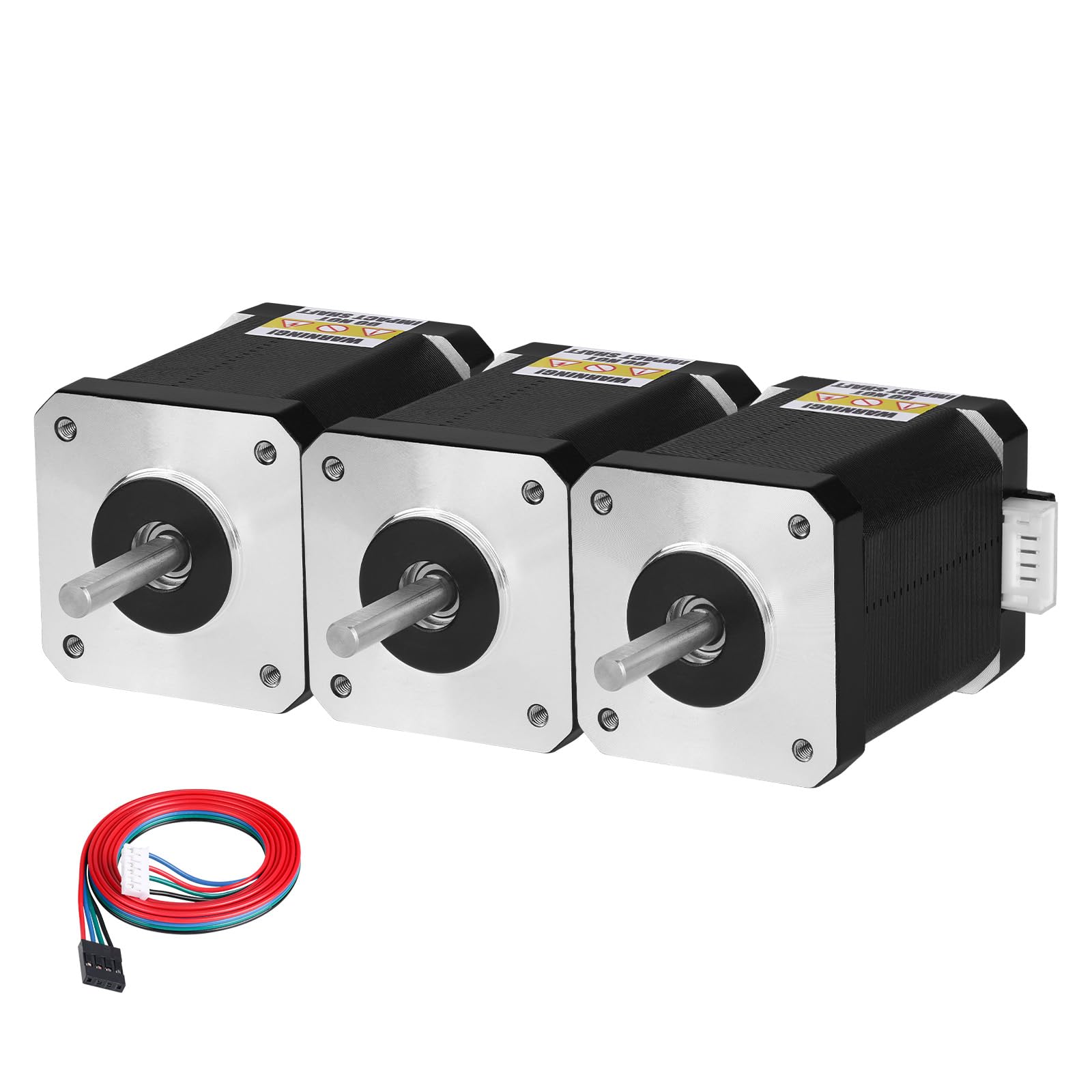 Amazon.com: YEJMKJ 3Pack Nema 17 Stepper Motor 42x60mm 0.84Nm
