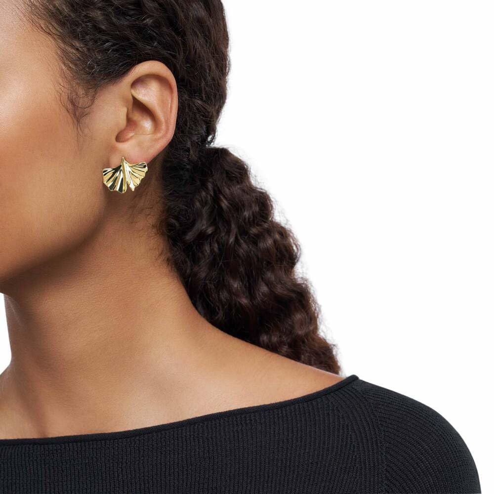 Emporio Armani Orecchini Donna in ottone o acciaio inossidabile con chiusura a bottone