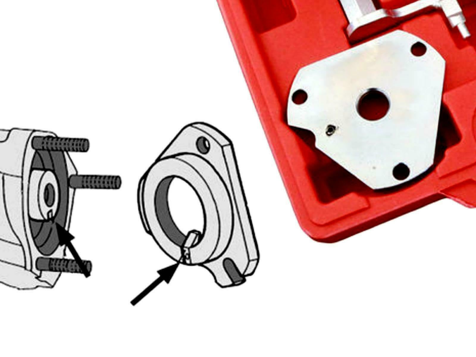 Kit Attrezzo Messa In Fase Compatibile Con Motori Opel Chevrolet Fiat Alfa 1.6 1.8 16V Benzina - Foto 4